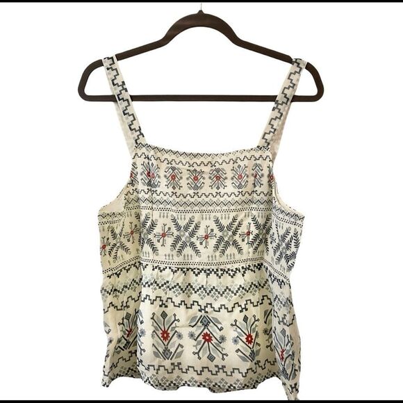 Anthropologie Forever That Girl Lace Up Peplum Top L NWT - Picture 4 of 5